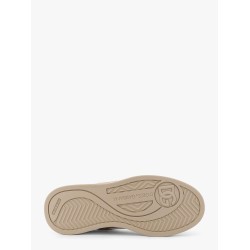 Mesh and suede sneakers