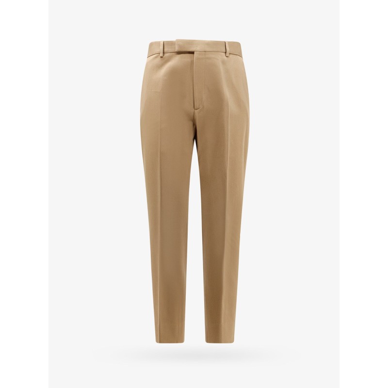 Cotton trouser with web band detail