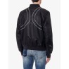 Nylon jacket with contrasting detail