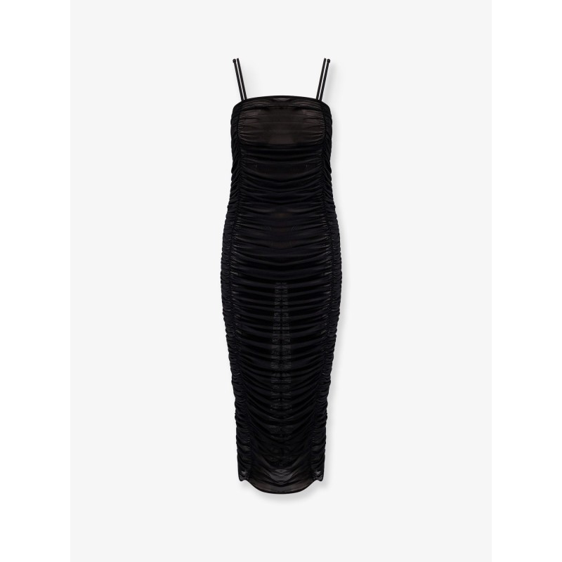 Nylon draped dress