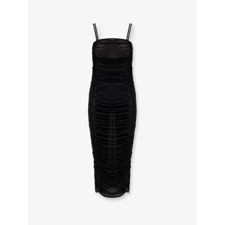 Nylon draped dress