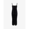 Nylon draped dress