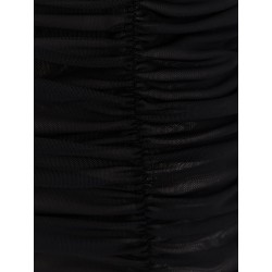 Nylon draped dress