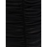 Nylon draped dress