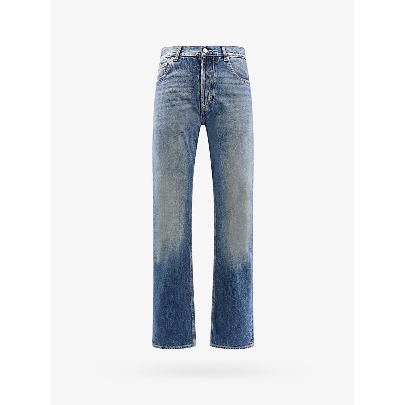 Five pockets cotton jeans