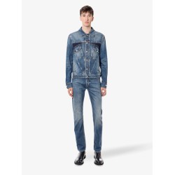 Five pockets cotton jeans