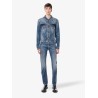 Five pockets cotton jeans