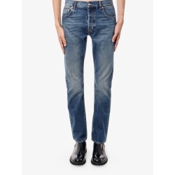 Five pockets cotton jeans