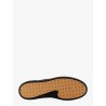 Leather slip-on sneakers with intrecciato motif