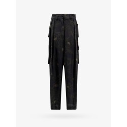 Silk cargo trouser