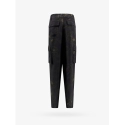 Silk cargo trouser