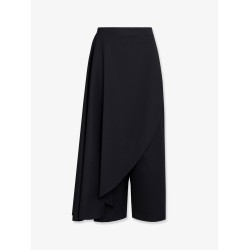 Stretch virgin wool skirt/trouser
