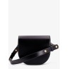 Leather shoulder bag with iconic metal horsebit