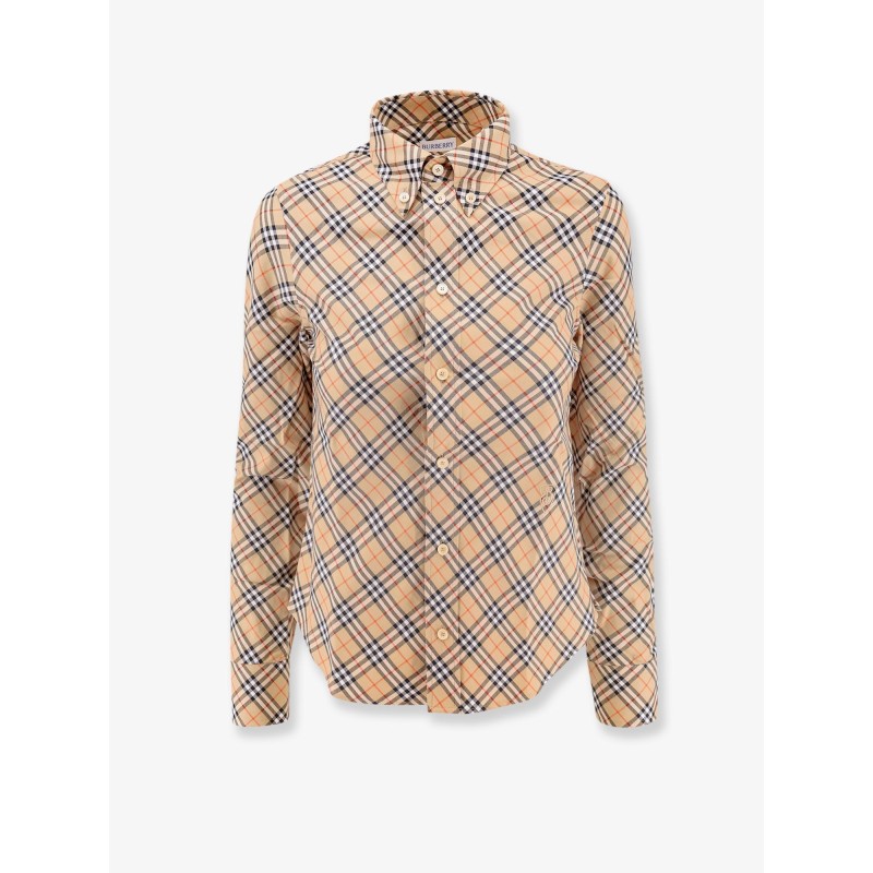 Traditional check organic cotton t-shirt