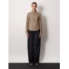 Traditional check organic cotton t-shirt