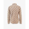 Traditional check organic cotton t-shirt