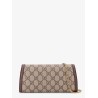 Blondie GG supreme fabric and leather shoulder bag