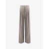 Certified wool trousers with wide leg