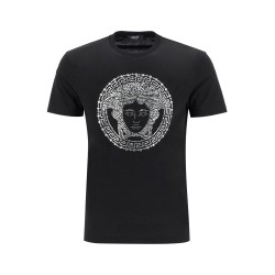 medusa crystal embellished t