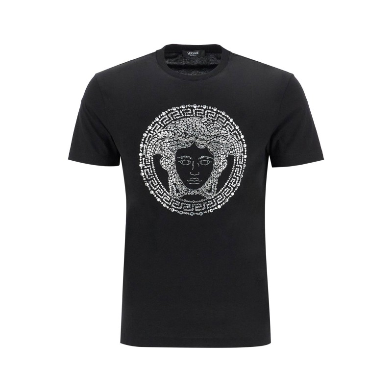medusa crystal embellished t