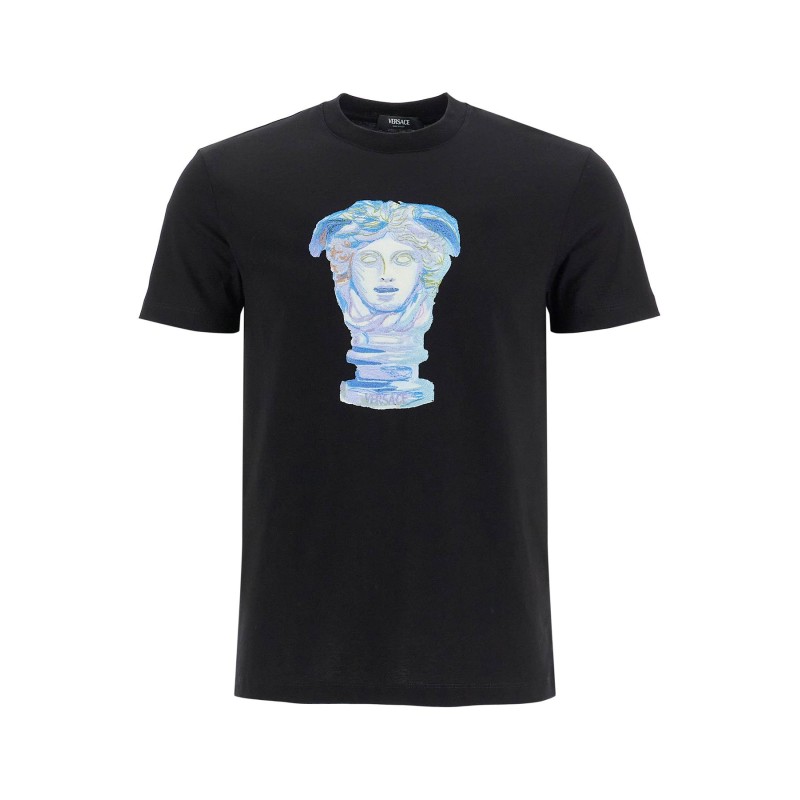 'medusa gallery embroidered t-shirt 'medusa gallery embroidered t-shirt
