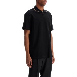 cotton piquã© polo shirt