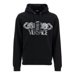 'hooded sweatshirt with medusa