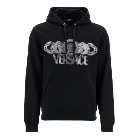 'hooded sweatshirt with medusa