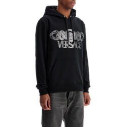 'hooded sweatshirt with medusa