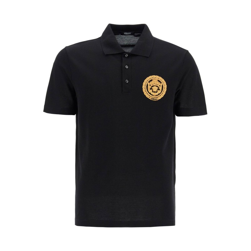chain crest polo shirt chain crest polo shirt