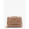 Kira matelassé leather shoulder bag with metal logo