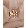 Kira matelassé leather shoulder bag with metal logo