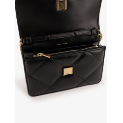 Kira leather wallet with shoulder strap