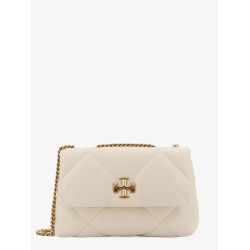 Kira matelassé leather shoulder bag with metal logo