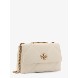 Kira matelassé leather shoulder bag with metal logo