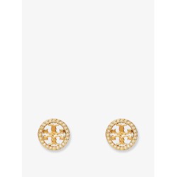 Miller Pave brass earrings