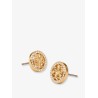 Miller Pave brass earrings