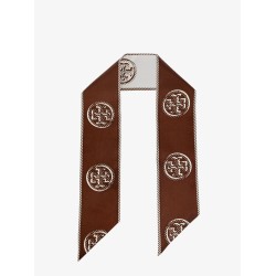 Medallion Logo Ribbon silk tie