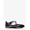 Floor 01 mesh and leather Ballerinas Flat