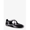 Floor 01 mesh and leather Ballerinas Flat