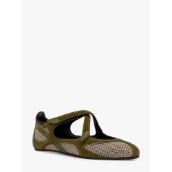 Floor 01 mesh and suede Ballerinas Flat