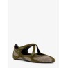 Floor 01 mesh and suede Ballerinas Flat