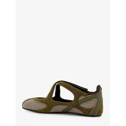 Floor 01 mesh and suede Ballerinas Flat