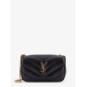 Loulou Mini leather shoulder bag with Chevron stitchings