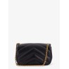 Loulou Mini leather shoulder bag with Chevron stitchings