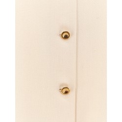 Janice silk shirt with buttons on the back