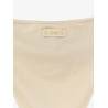 Virgo Shiny Bikini Slip with Logo detail