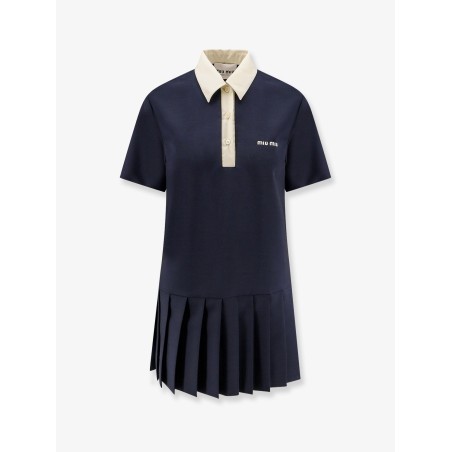 Mohair and virgin wool short dress