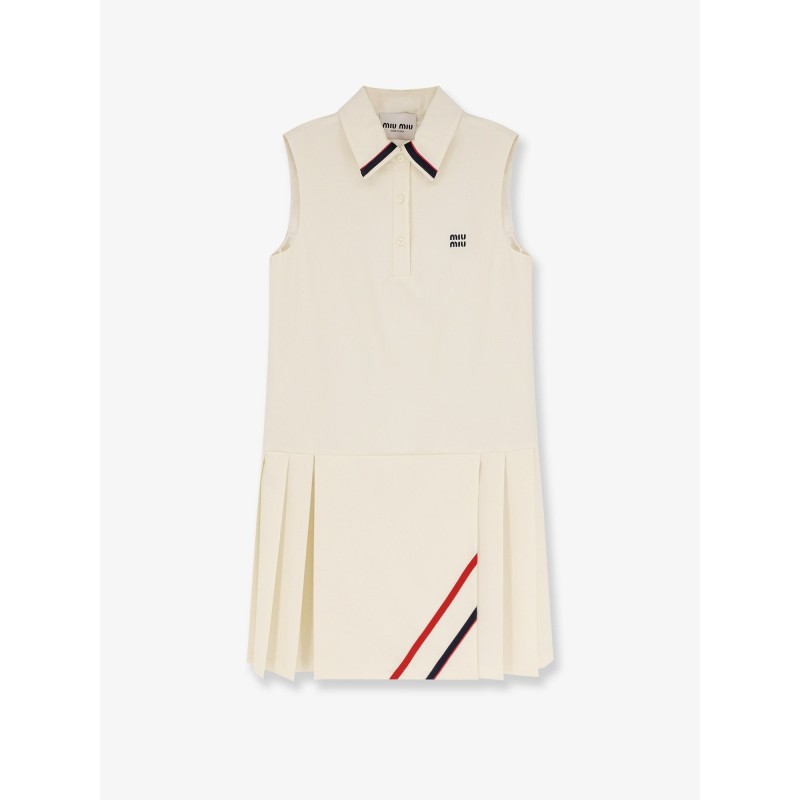 Virgin wool and mohair short dress