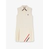 Virgin wool and mohair short dress